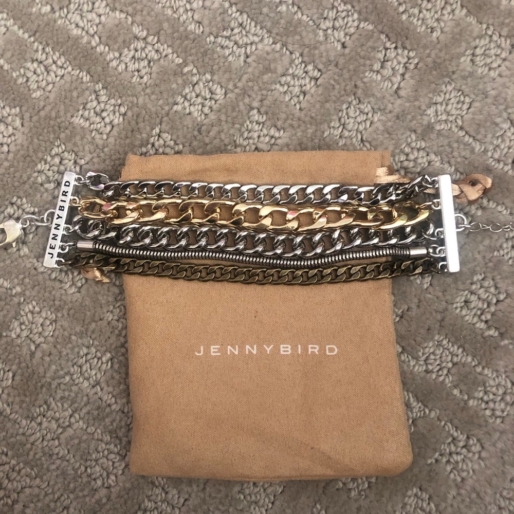 Jennybird Austin cuff bracelet. Brand new never worn little tarnish on the clasp